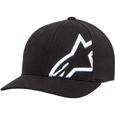 Alpinestars Corp Shift Mock Mesh Flexfit Hat - Black/White