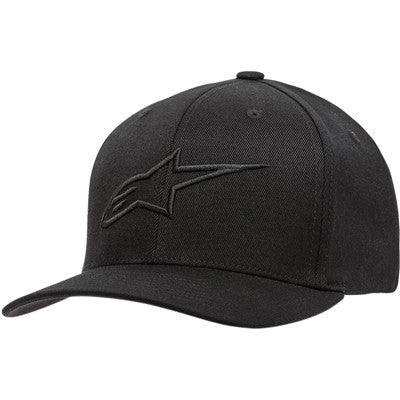Alpinestars Ageless Curve Flexfit Hat - Black/Black