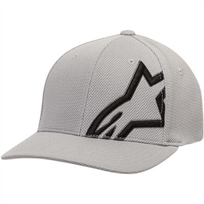 Alpinestars Corp Shift Mock Mesh Flexfit Hat - Silver/Black