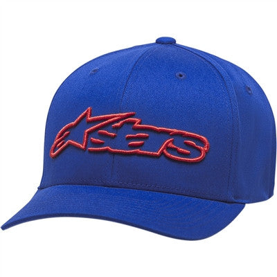 Alpinestars Blaze Flexfit Hat - Blue/Red