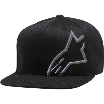 Alpinestars Corp Snap Hat - Black/Charcoal