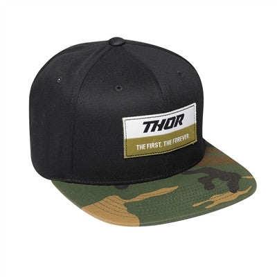 Thor Camo Snapback Hat - Camo/Black