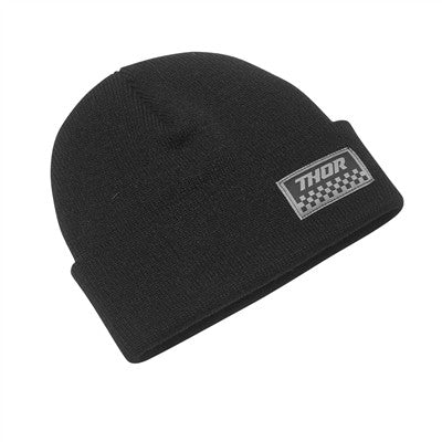 Thor Checkers Beanie - Black