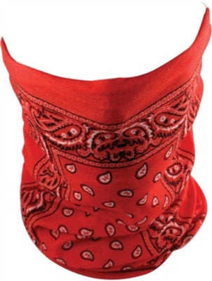 ZANheadgear Motley Tube - Red Paisley