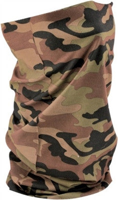 ZANheadgear Motley Tube - Woodland Camouflage