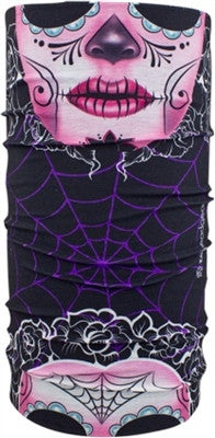 ZANheadgear Motley Tube - Sugar Skull
