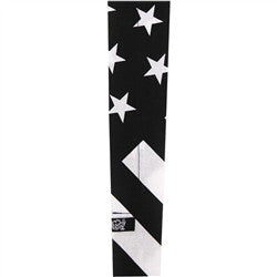 Zanheadgear Tie-On Cooldana W/Flag Graphic - Black/White