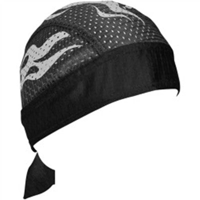 ZANheadgear Flydanna Vented Sport - Flames Reflective