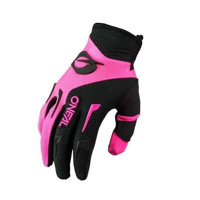 Oneal 2023 Womens Element Gloves - Black/Pink