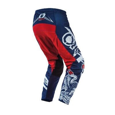 Oneal 2023 Youth Element Pants - Warhawk Blue/Red