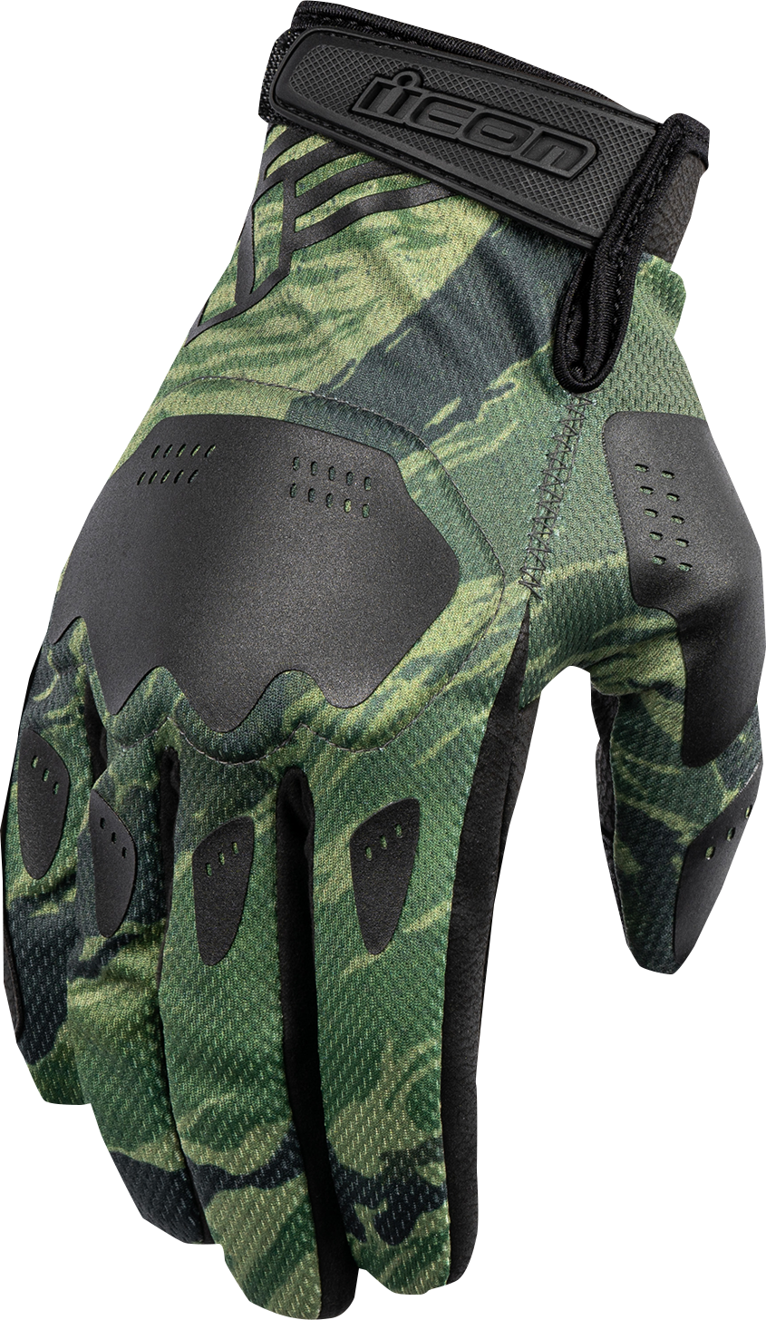 Icon Hooligan CE Tiger's Blood Gloves