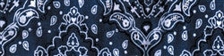 ZANheadgear Cooldanna Paisley Flag Headgear - Navy