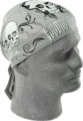 ZANheadgear Flydanna Voodoo Child Headgear - Grey