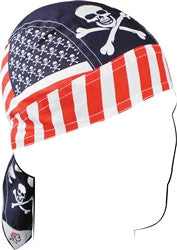 ZANheadgear Flydanno Patriotic Skull Headgear