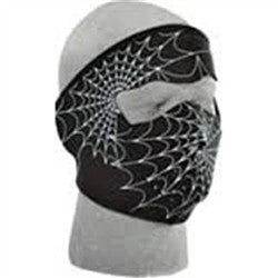 Zanheadgear 2015 Glow-In-The-Dark Full Face Mask - Spiderweb