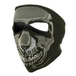 Zanheadgear 2015 Full Face Mask - Chrome Skull