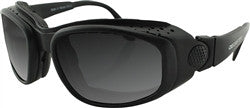 Bobster Convertible Sport And Street Interchangeable Goggles - Black