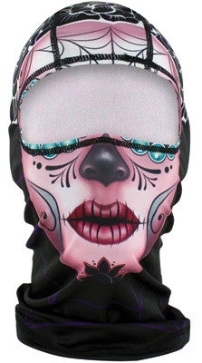 Bobster Polyester Balaclava - Sugar Skull