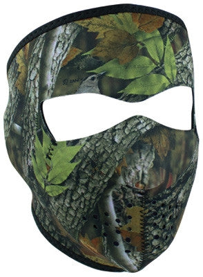 Bobster Neoprene Patented Full Face Mask - Forest Camo