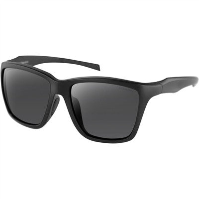 Bobster Anchor Sunglasses - Matte Black/Smoke Polarized Lens