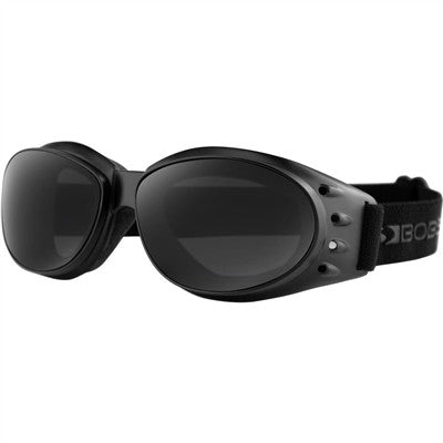 Bobster Cruiser 3 Sunglasses - Matte Black/Smoked, Amber, Clear, Yellow and Blue Revo Lens