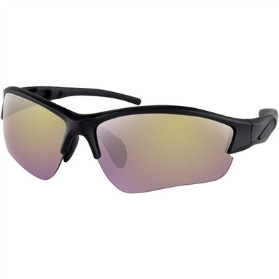 Bobster Rapid Sunglasses - Matte Black/HD Yellow Revo Lens