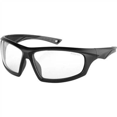 Bobster Vast Sunglasses - Matte Black/Clear Lens