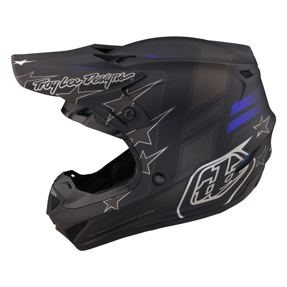 Troy Lee Designs SE4 Polyacrylite Offroad MIPS Helmet -  Flagstaff