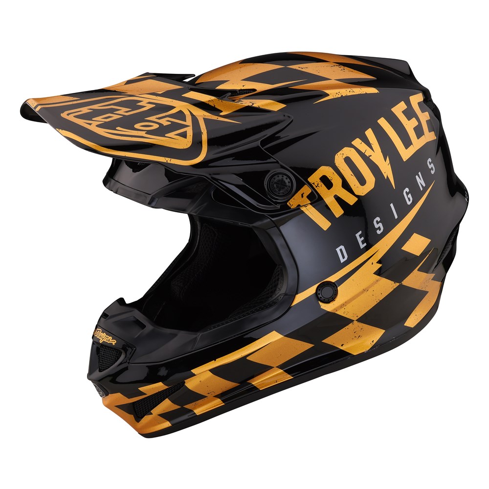 Troy Lee Designs SE4 Polyacrylite Offroad MIPS Helmet -  Race Shop