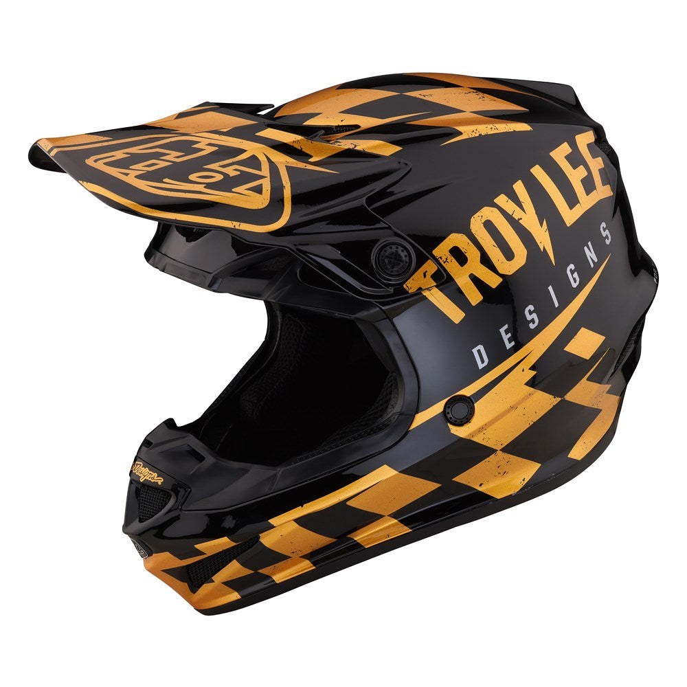 Troy Lee Designs SE4 Polyacrylite Offroad MIPS Helmet -  Race Shop