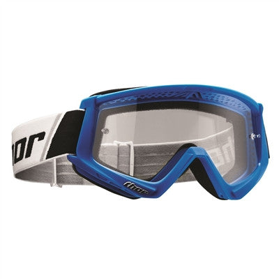 Thor Combat MX Goggles - Blue/White