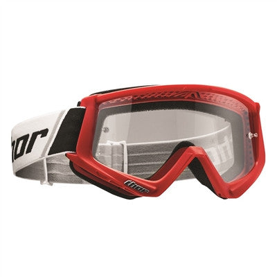 Thor Combat MX Goggles - Red/Black