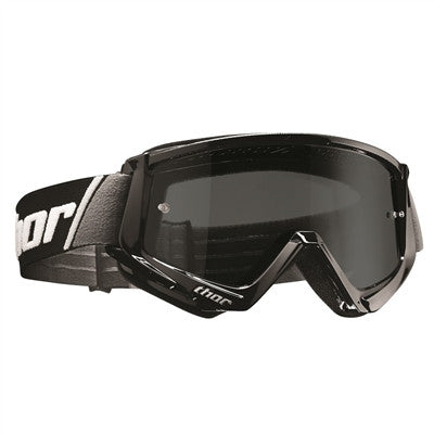 Thor Combat Sand Goggles - Black/White