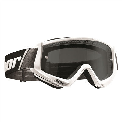 Thor Combat Sand Goggles - White/Black