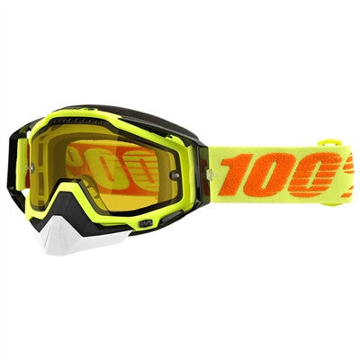 100% Racecraft Snow Goggle - Black/Yellow - Clear Lens