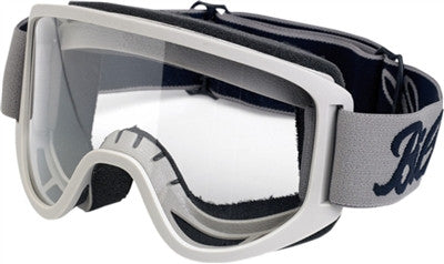 Biltwell Moto 2.0 Goggle - Titanium/Black