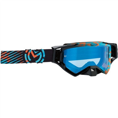 Moose Racing 2020 XCR Camo Goggles - Blue/Orange