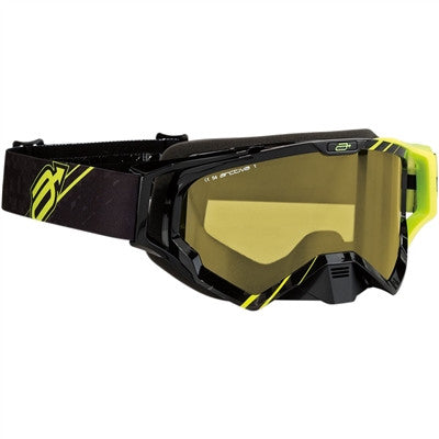 Arctiva Vibe Snow Goggle - Black/Hi-Viz