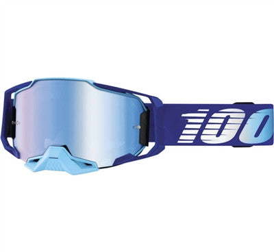100% Armega Offroad Goggle - Royal/Blue Lens