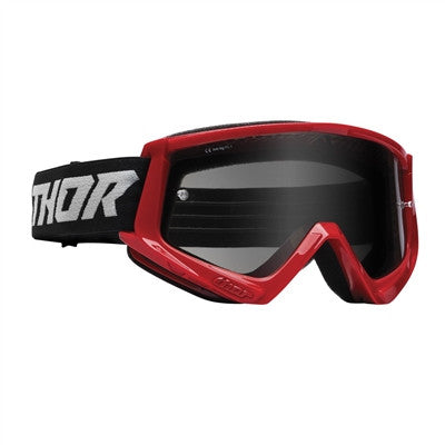 Thor Combat Racer Sand Goggle - Red/Grey
