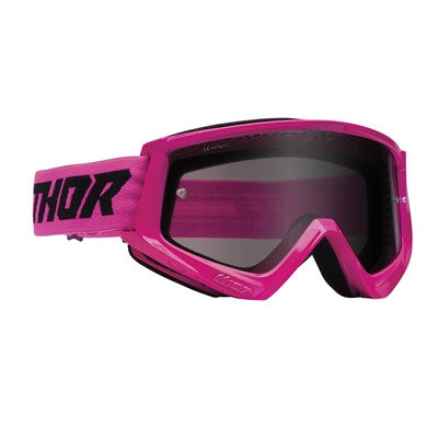 Thor Combat Racer Sand Goggle - Flo Pink/Black
