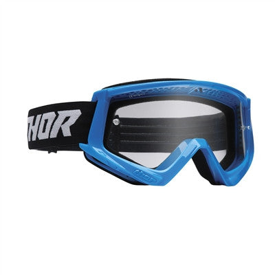Thor Combat Racer Goggle - Blue/Black