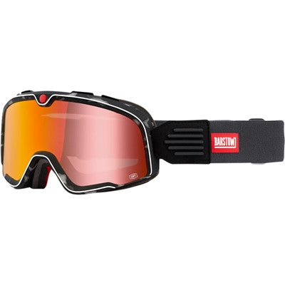 100% Barstow Classic Goggle - Gasby with Red Lens