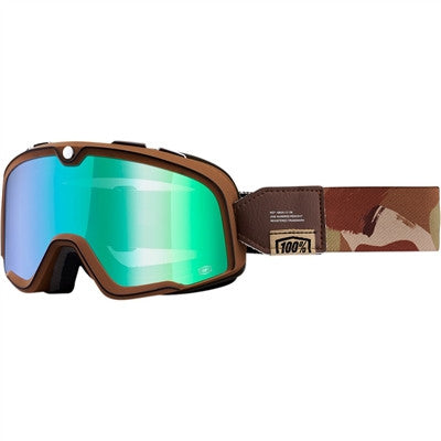 100% Barstow Classic Goggle - Pendleton with Green Lens