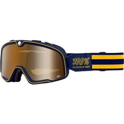 100% Barstow Classic Goggle - Rat Race with Bronze Lens