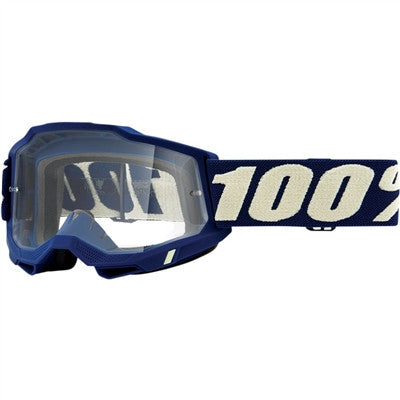 100% Accuri Goggle - Deepmarine/Clear Lens