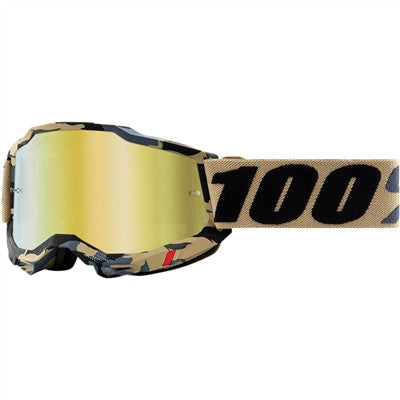 100% Accuri Goggle - Tarmac/True Gold Lens
