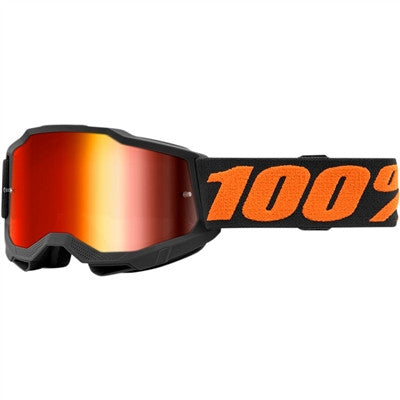 100% Youth Accuri Goggle - Chicago/Mirror Red Lens