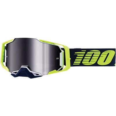 100% Armega Goggle - Deker/Mirror Silver Lens