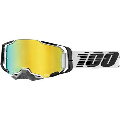 100% Armega Goggle - Atmos/Mirror Gold Lens
